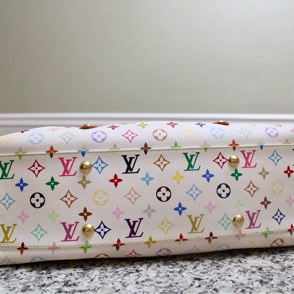 🎉LIMITED EDITION🎉 GM TOTE LV x Takashi Murakami Multicolor Tote - Picture 10 of 14